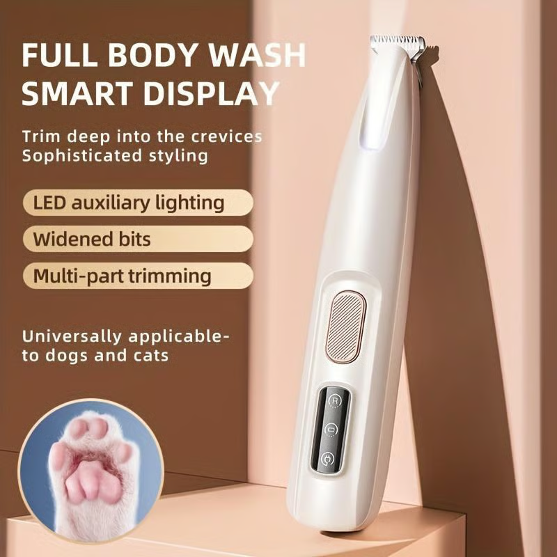 Cordless Low Noise Pet Hair Clipper for Dogs