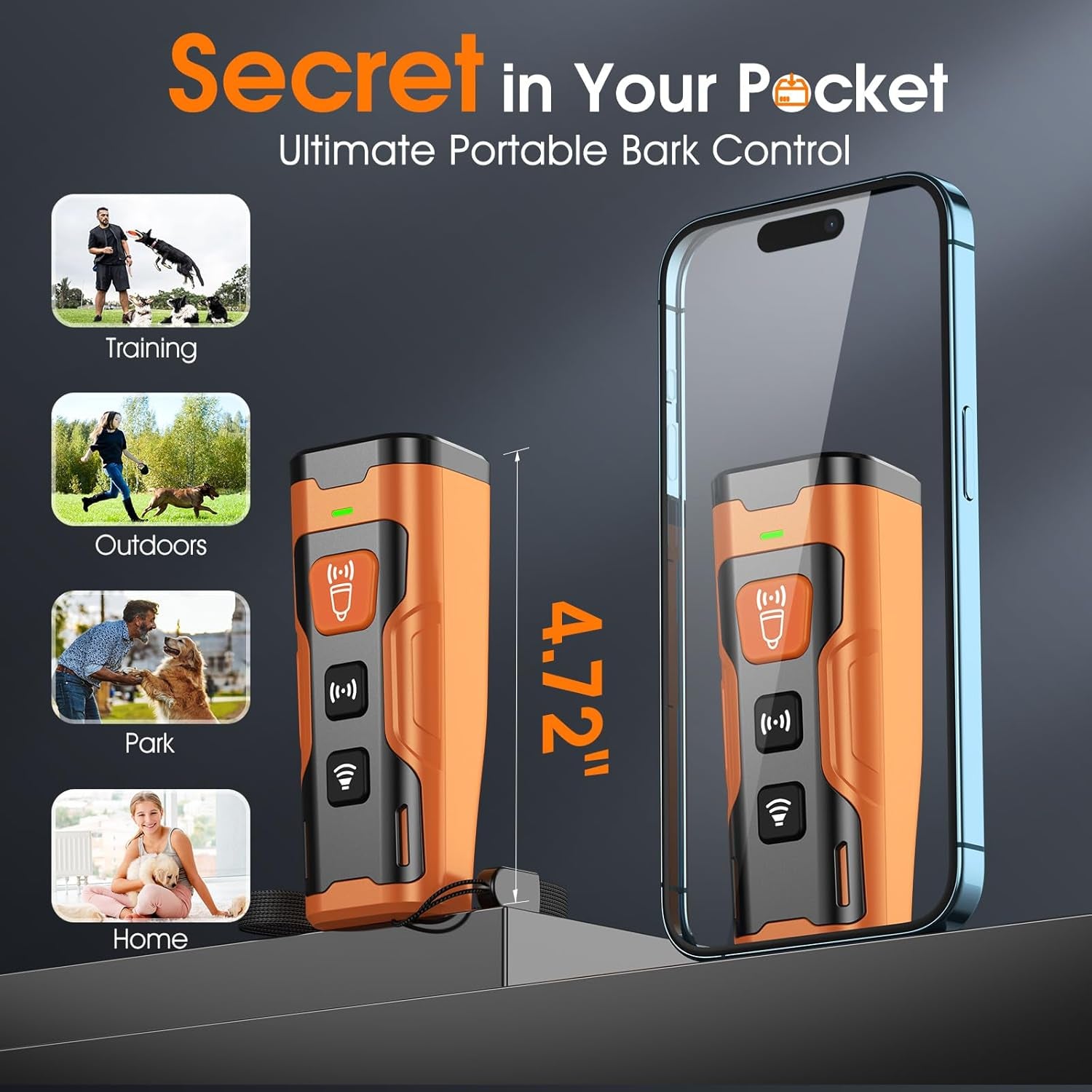 Ultrasonic Dog Training Device for Indoor & Outdoor Use - Paw Fit Gears