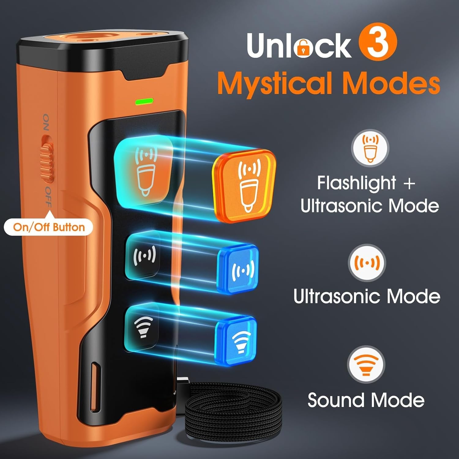 Ultrasonic Dog Training Device for Indoor & Outdoor Use - Paw Fit Gears