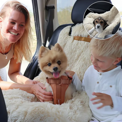 Car Dog Bed + Free Seat Belt