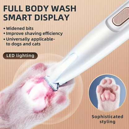 Cordless Low Noise Pet Hair Clipper for Dogs